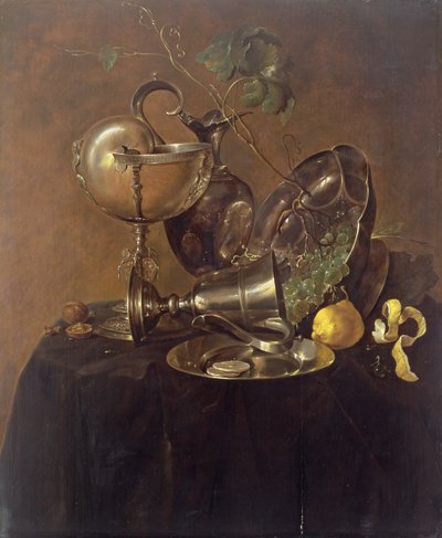 Still Life with a Nautilus Cup, 1632 by Jan Davidsz de Heem