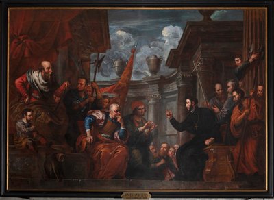 Saint Francis Xavier in Dispute with the Emperor of Japan by Jan Erasmus Quellinus