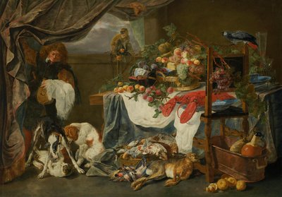 Still Life with Game and Fruit by Jan Fyt