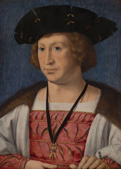 Portrait of Floris van Egmond (1469-1539), Count of Buren and Leerdam by Jan Gossaert