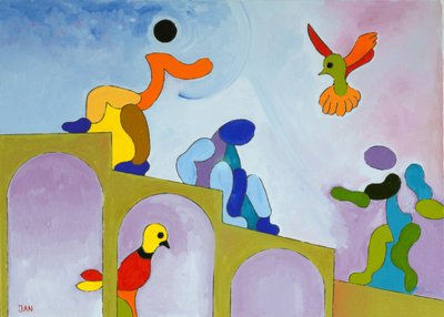 Rising Up to Where We Came From, 2009 by Jan Groneberg