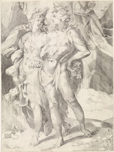 Ceres and Bacchus by Jan Harmensz. Muller