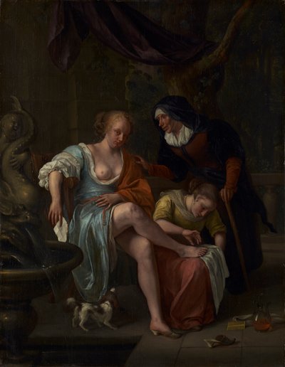 Bathsheba After the Bath by Jan Havicksz. Steen