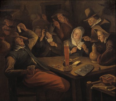 Ace of Hearts by Jan Havicksz. Steen