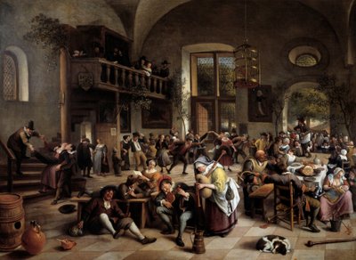 Party in an Inn by Jan Havicksz. Steen