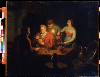 Card Game by Jan Hendrick van Grootvelt