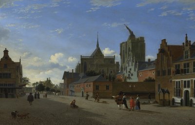 A View in Cologne by Jan Heyden van der