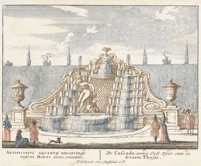 Fountain in the Garden of Het Loo Palace, 1694-97 by Jan I van Call