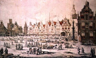 View of Nijmegen by Jan I van Call