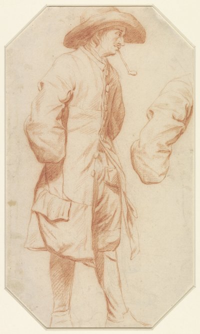Study of Standing Man and Right Arm by Jan Josef Horemans (I)