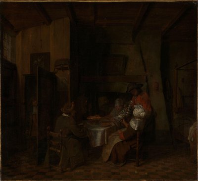A Family Meal in a Peasant