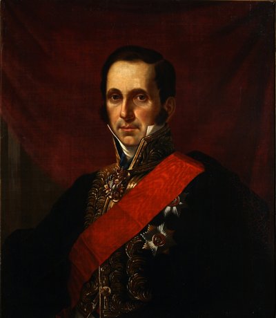 Portrait of Count Sergey Semionovich Uvarov by Jan Ksawery Kaniewski