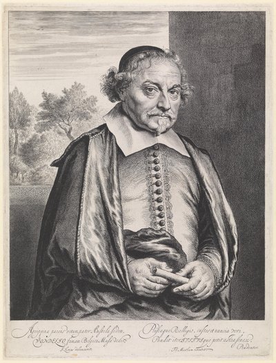 Joost van den Vondel by Jan Lievens