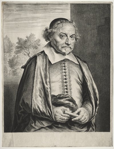 Justus Vondel by Jan Lievens