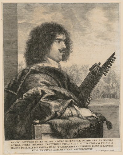 Portrait of Jacques Gaultier (Gouter) by Jan Lievens