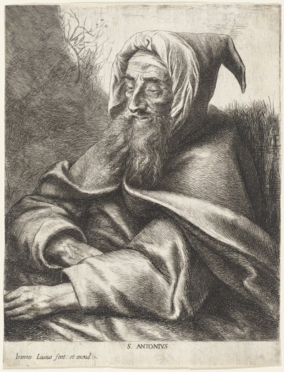 Saint Anthony by Jan Lievens