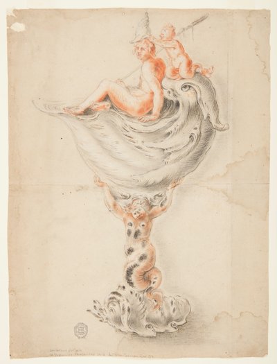 Design for a Fantastic Goblet by Jan Lutma