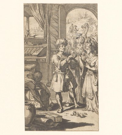 Marriage Between Mohammed and Chadidja by Jan Luyken (possibly)
