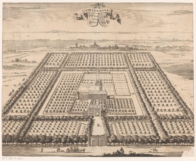 View of the Soetendale Country Estate by Jan Luyken