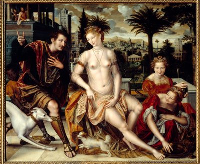 David and Bathsheba by Jan Massys or Metsys