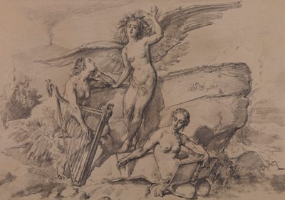 History of Human Civilization - Poetry, Music, and History (image 7) by Jan Matejko