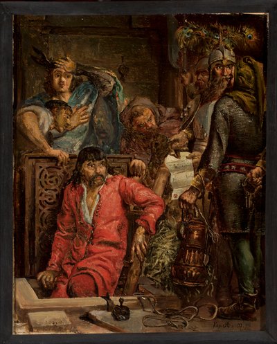 Maćko Borkowic by Jan Matejko