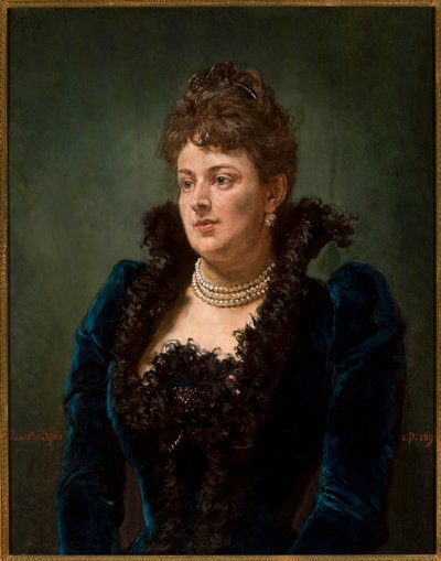 Portrait of Bony Ossowiecka by Jan Matejko