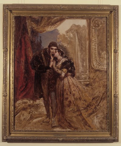 Sigismund Augustus and Barbara Radziwiłł by Jan Matejko