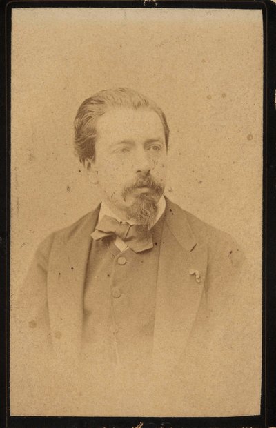 Portrait of the Violinist and Composer Henryk Wieniawski by Jan Mieczkowski