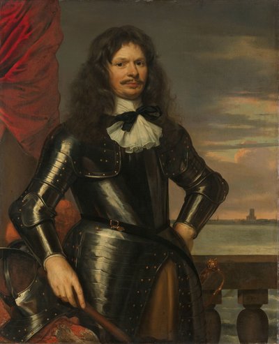 Johan van Beaumont, Colonel in the Holland Guards and Commander of Den Briel by Jan Mijtens