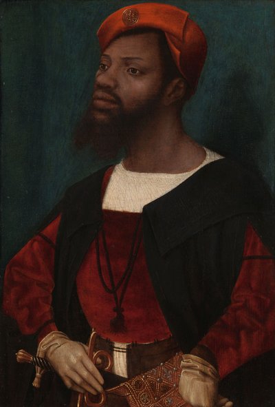 Portrait of an African Man, c.1525-30 by Jan Mostaert