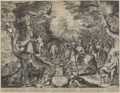 Allegory of Flourishing State of the United Provinces by Jan Pietersz Saenredam