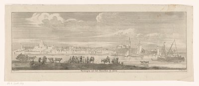 View of Nijmegen from the North by Jan Ruyter