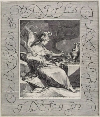 Vanity, Vanity, All is Vanity by Jan Saenredam