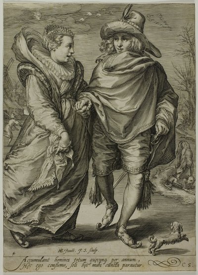 Winter (from The Four Seasons) by Jan Saenredam