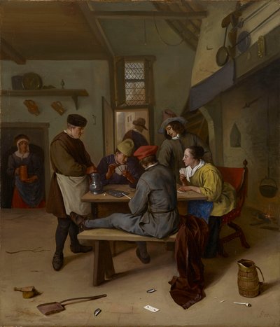 Card Players in a Tavern by Jan Steen