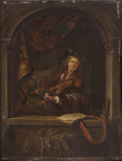 Violinist by Jan Steen