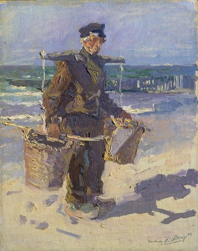 A Shell Fisherman by Jan Theodore Toorop
