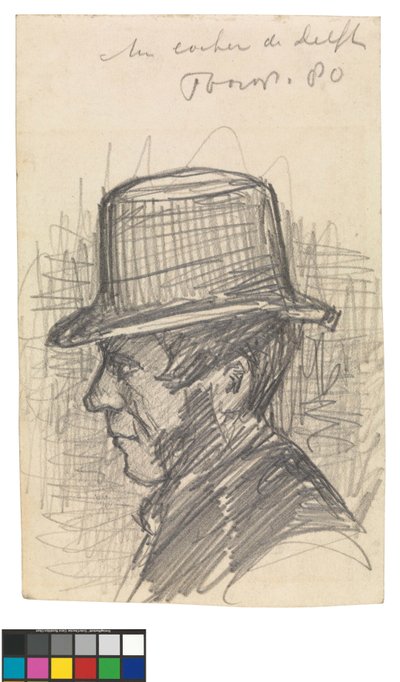 A Coachman in Delft by Jan Toorop