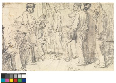 Strikers by Jan Toorop