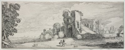 Landscapes and Ruins: Brederode Castle by Jan Van de Velde
