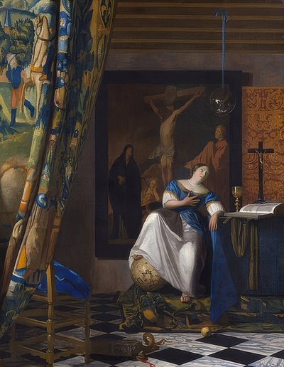Allegory of Faith by Jan Vermeer van Delft