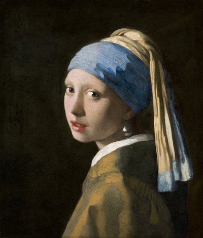 The Girl with a Pearl Earring by Jan Vermeer van Delft