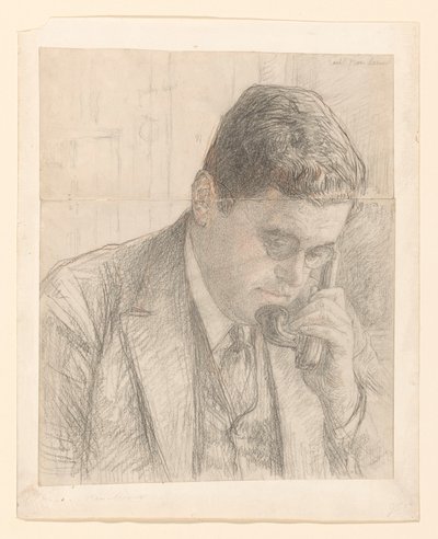 Portrait of F. Mannheimer by Jan Veth