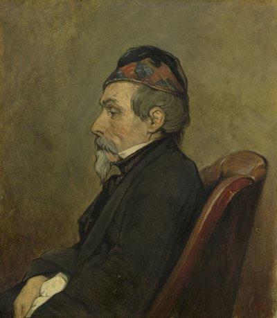 Portrait of Johan-Hendrick-Louis Meyer by Jan Weissenbruch