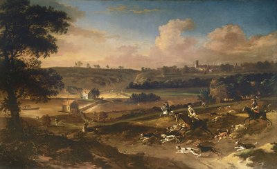 Stag Hunting in Sprotborough by Jan Wyck
