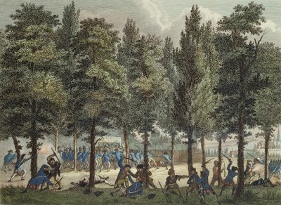 The Marseillais on the Champs-Elysees, 30th June 1792, engraved by Reinier Vinkeles and Daniel Vrydag by Jan after Bulthuis