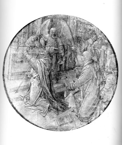 Saint Luke the Evangelist and the Vision of Saint Zecharia by Jan de Beer