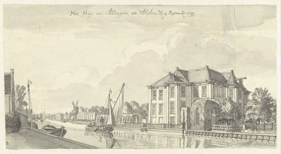The House of Allongius in Alphen aan de Rijn by Jan de Beijer
