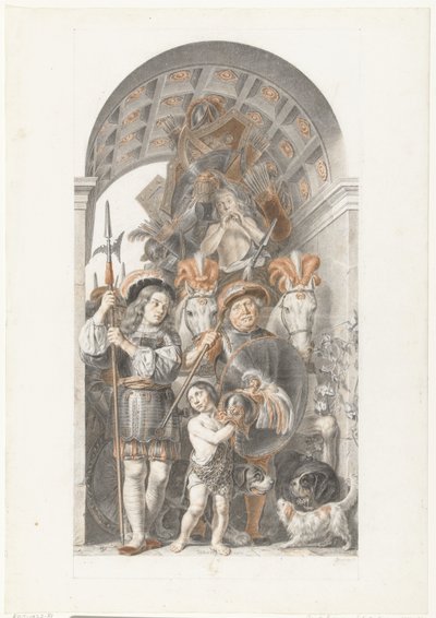 Allegorical Triumph for Stadtholder Frederik Hendrik by Jan de Bray